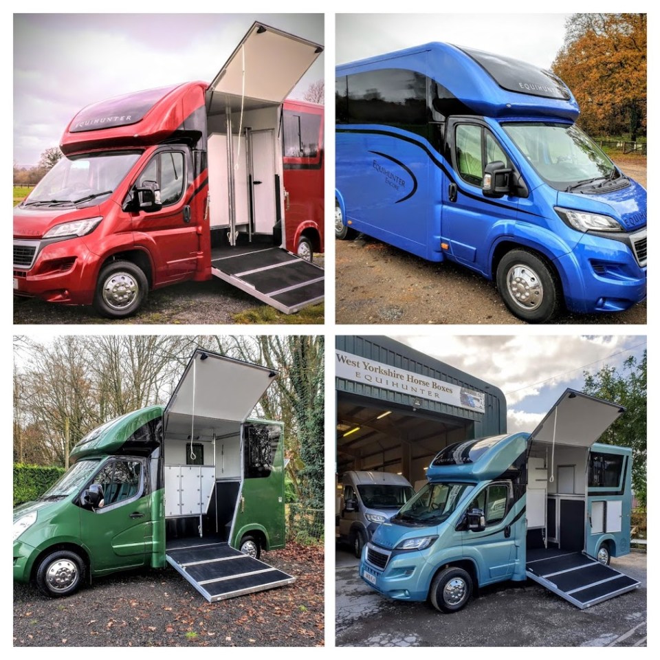 Equihunter Horseboxes Collage
