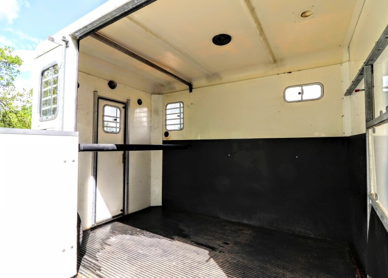 Treka For Sale horse area from open ramp