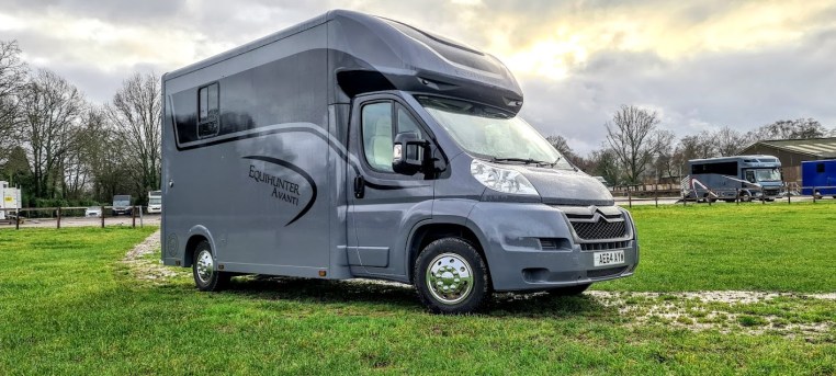 The Equihunter Avanti 3.5 tonne two-stall horsebox