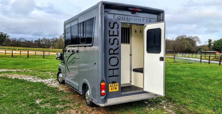 The Equihunter Avanti 3.5 tonne two-stall horsebox