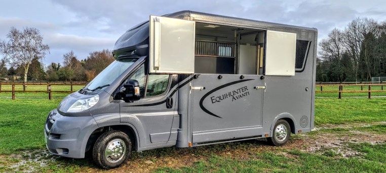 The Equihunter Avanti 3.5 tonne two-stall horsebox