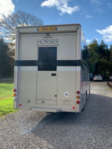 USED EQUIHUNTER ENCORE 45 4.5T TWO STALL HORSEBOX WITH LUXURY LIVING FOR SALE